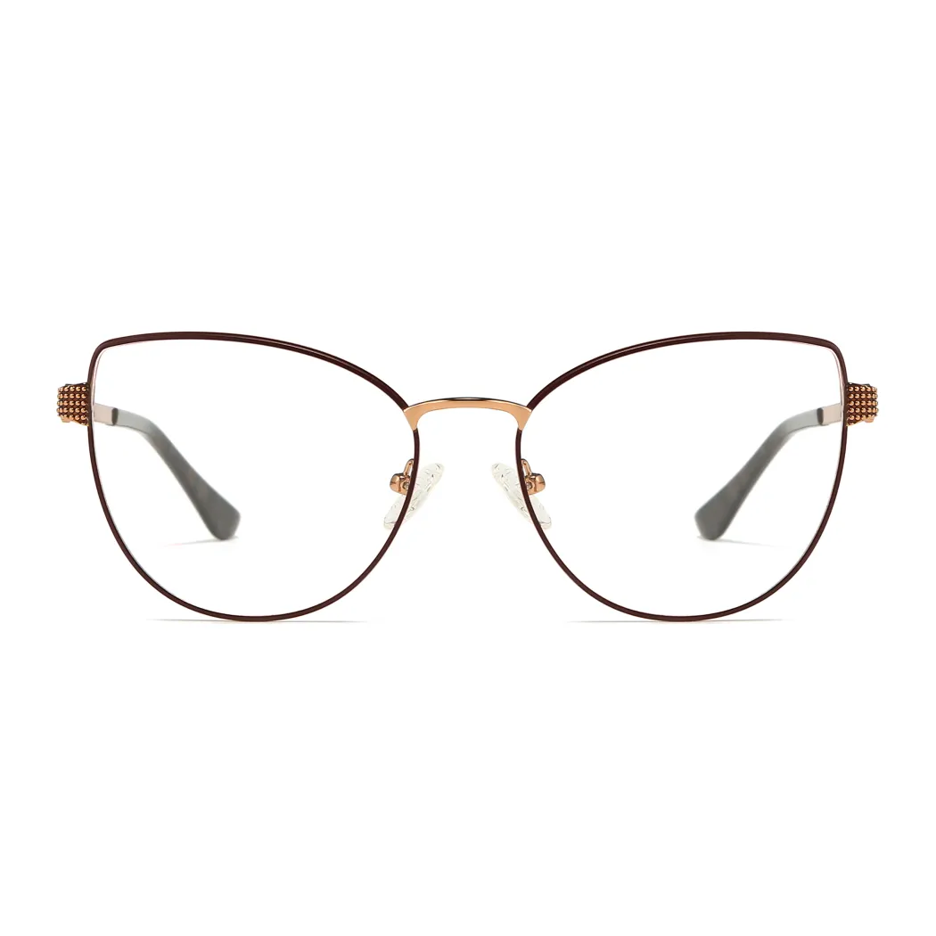 Oval Cat-eye Brown