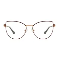 Oval Cat-eye Brown