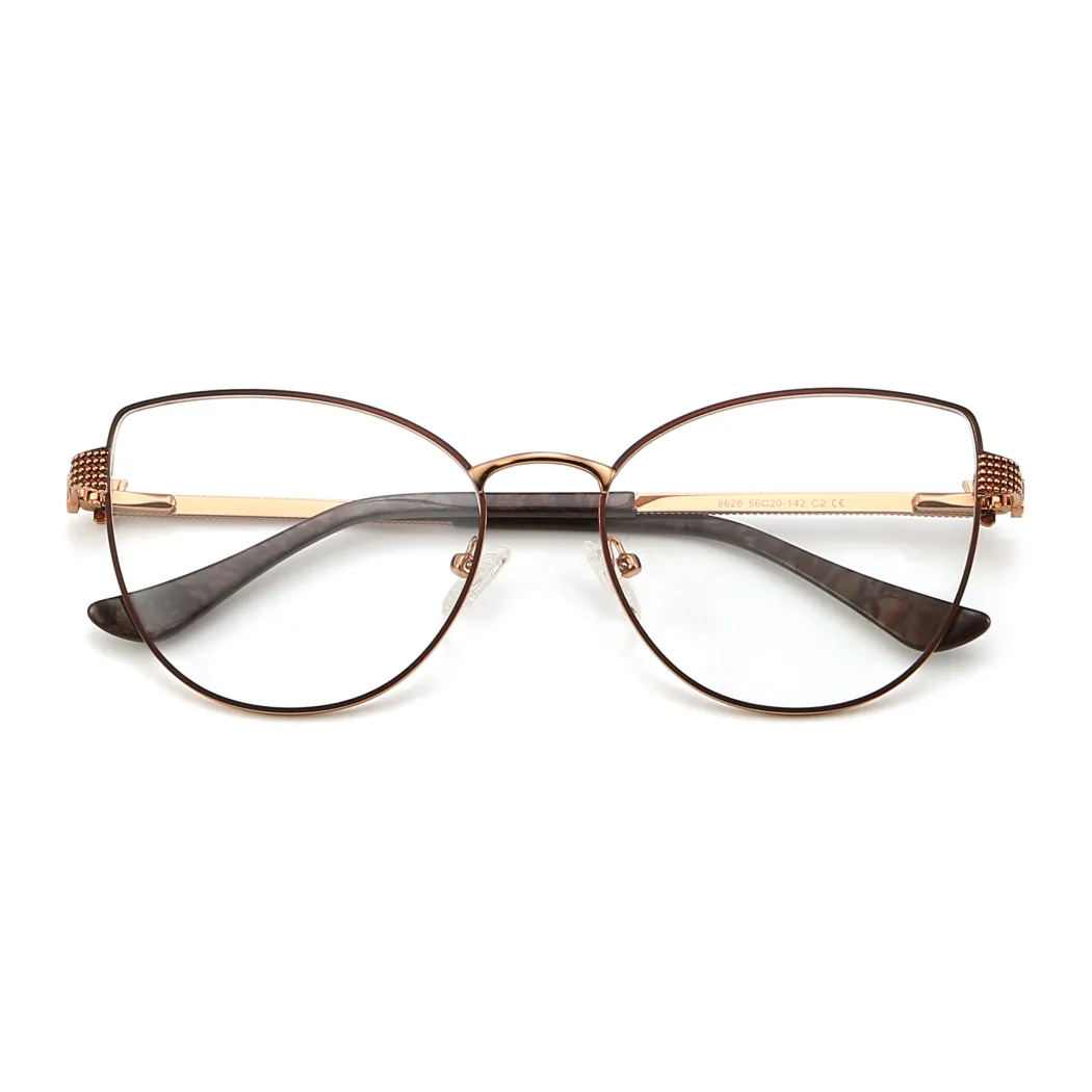 Oval Cat-eye Brown