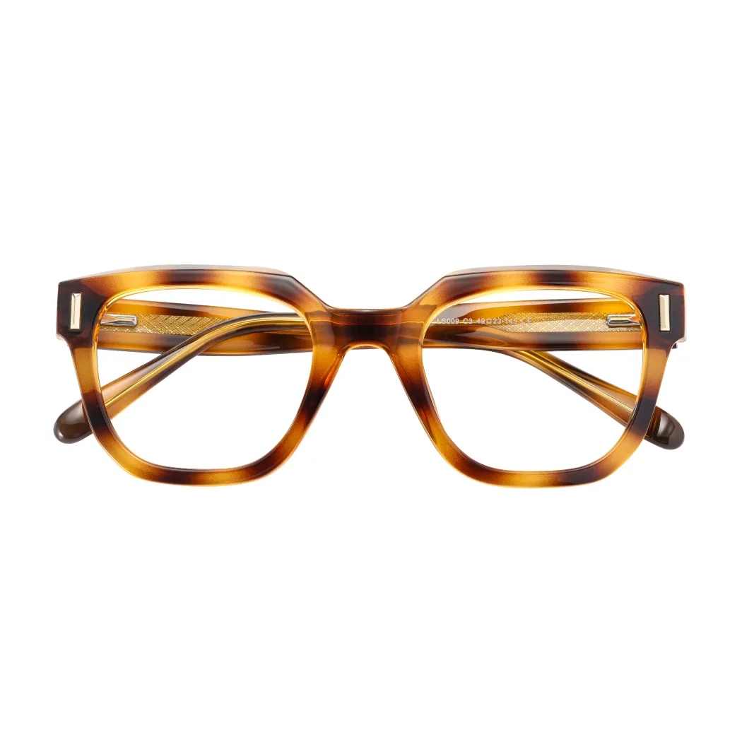 Square Tortoiseshell Eyeglasses