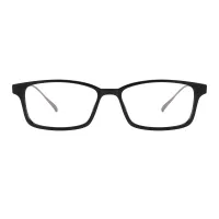 Rectangle Black Eyeglasses