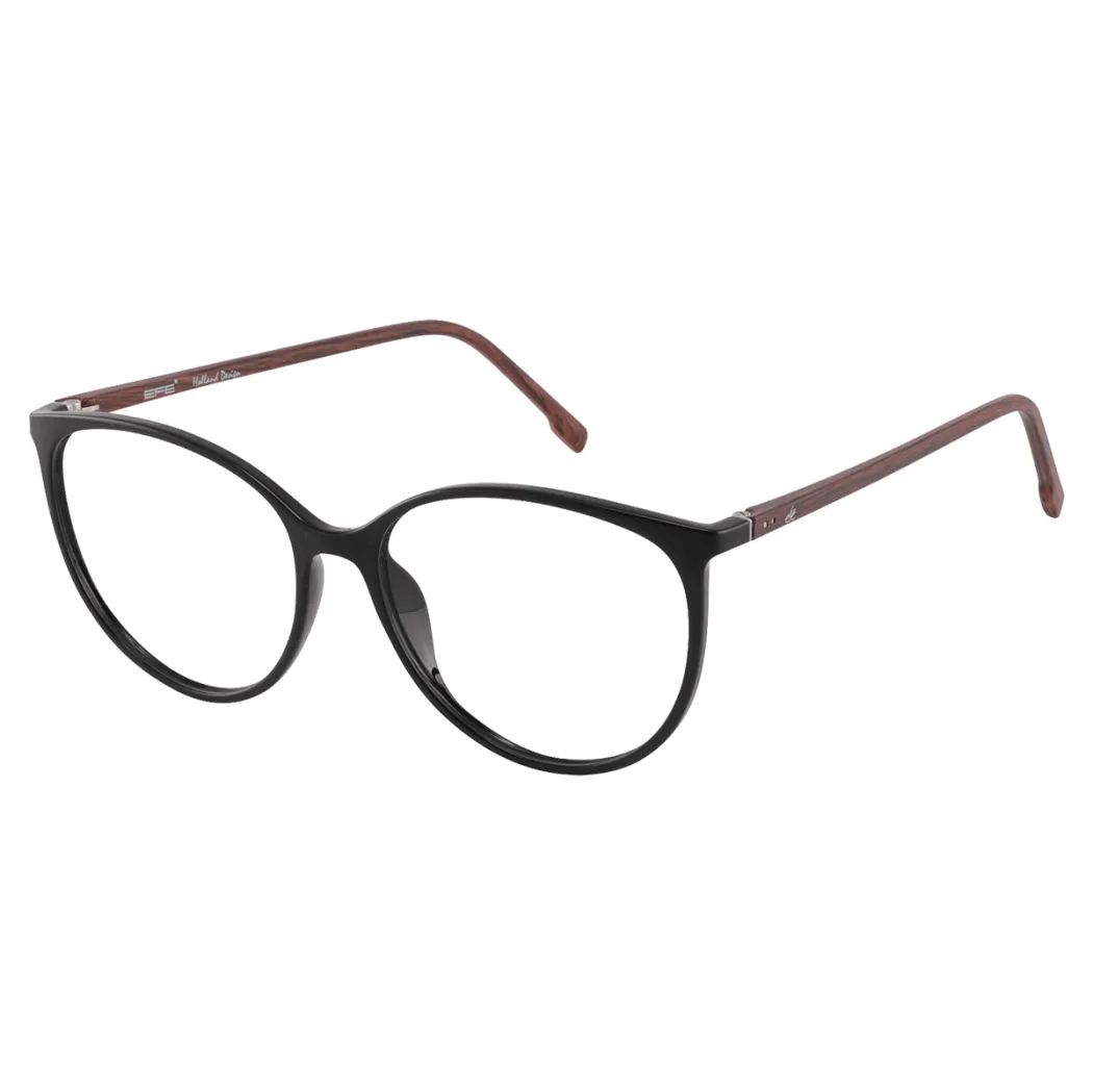 Round Black Eyeglasses