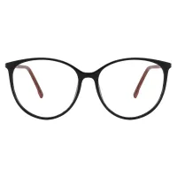 Round Black Eyeglasses