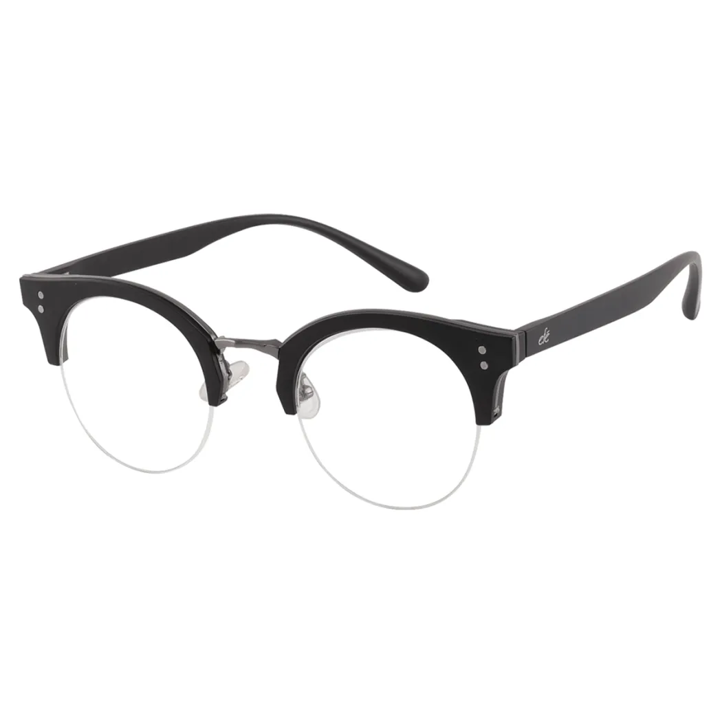 Browline Black Eyeglasses