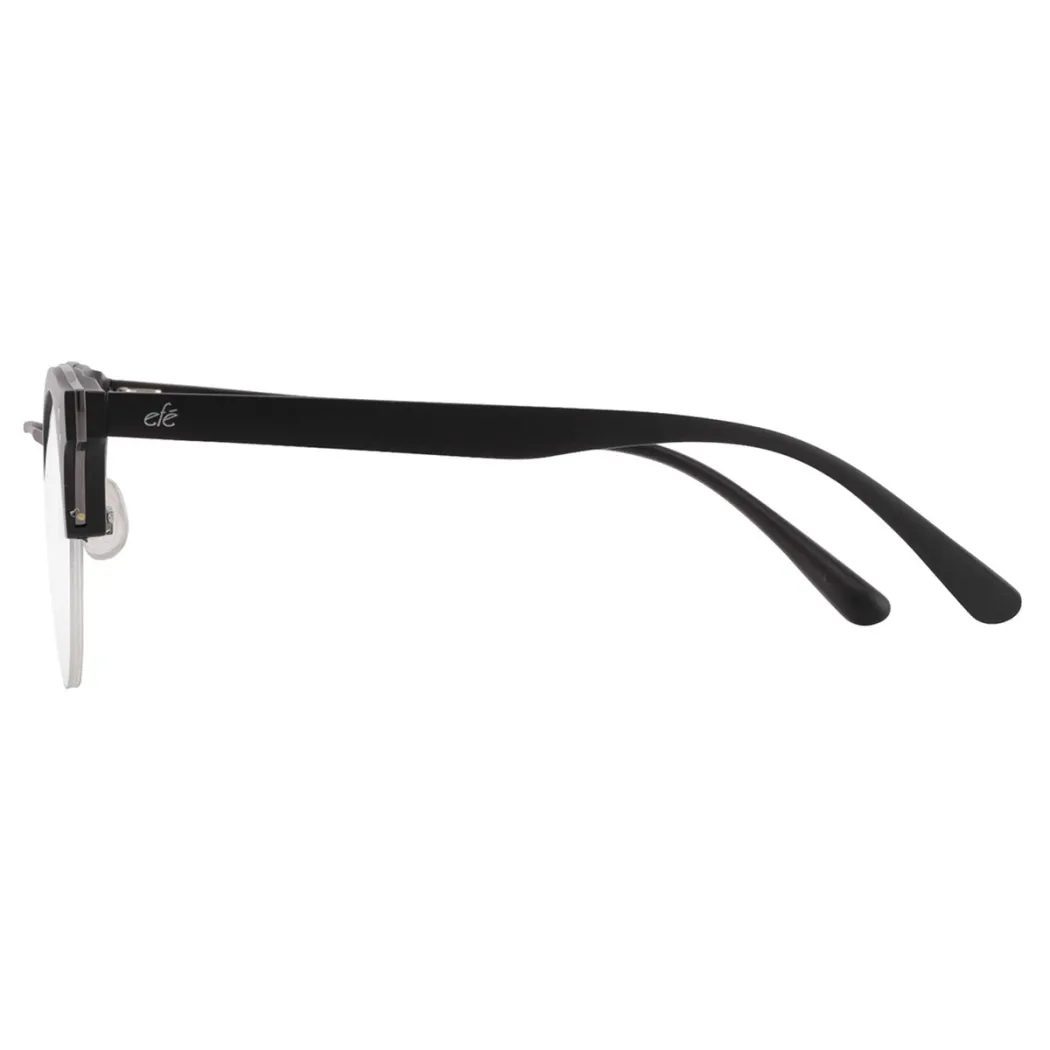 Browline Black Eyeglasses
