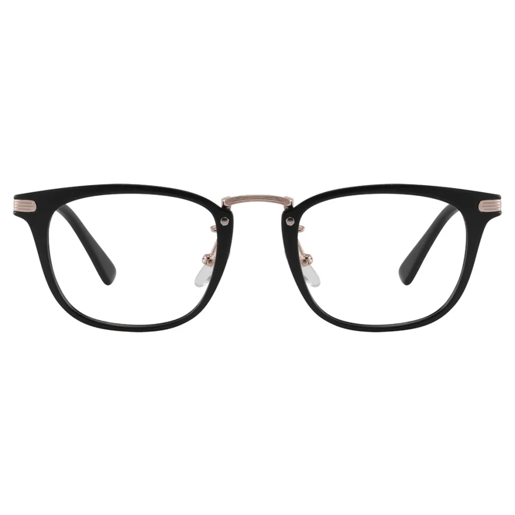 Square Black Eyeglasses