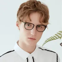 Square Black Eyeglasses