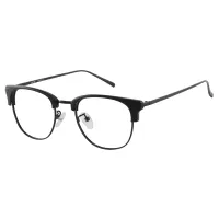 Browline Black Eyeglasses