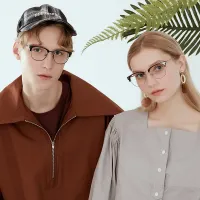 Browline Black Eyeglasses