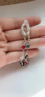 Gold-colored eyeglasses chain