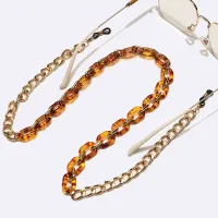 Gold-Tortoiseshell Glasses Chain