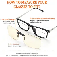  Transparent Yellow Eyeglasses