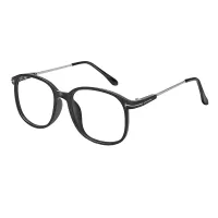 Square Black Eyeglasses