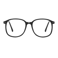Square Black Eyeglasses