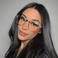 Browline Clear Eyeglasses