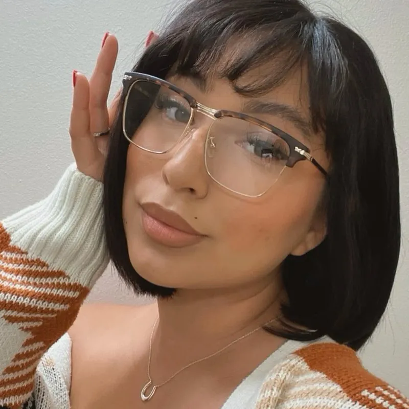Browline Tortoiseshell/Gold Eyeglasses