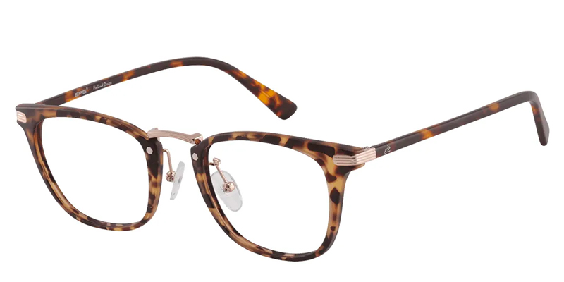 bold rectangular glasses
