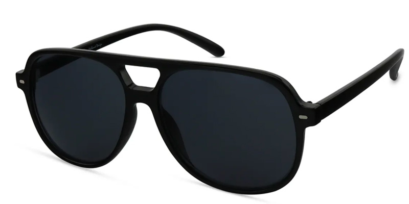 Aviator black women sunglasses