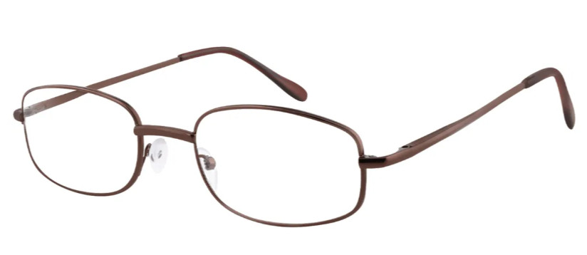 Oval Tawny Reading Glasses for Men & Women