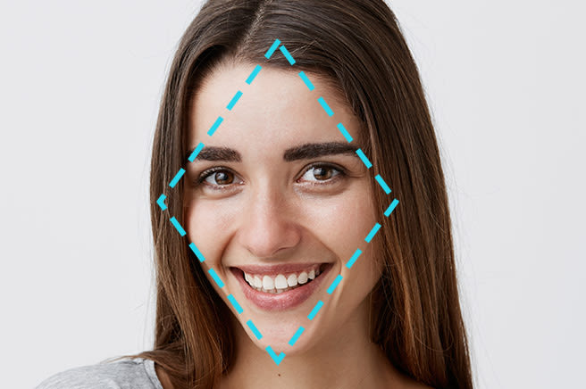Glasses for Diamond Face Shape