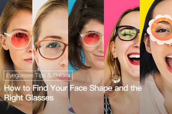 How to find your face shape and the right glasses?