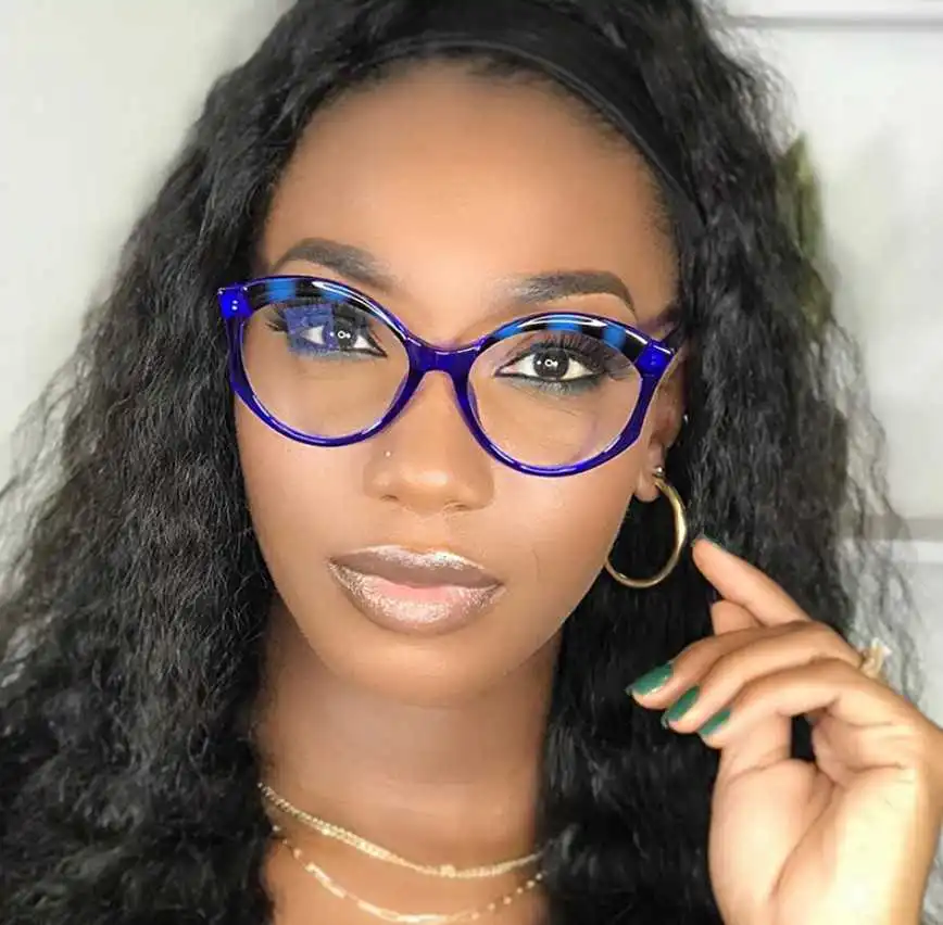 Questions to Ask When Buying Light Blue Eyeglasses for Round Faces